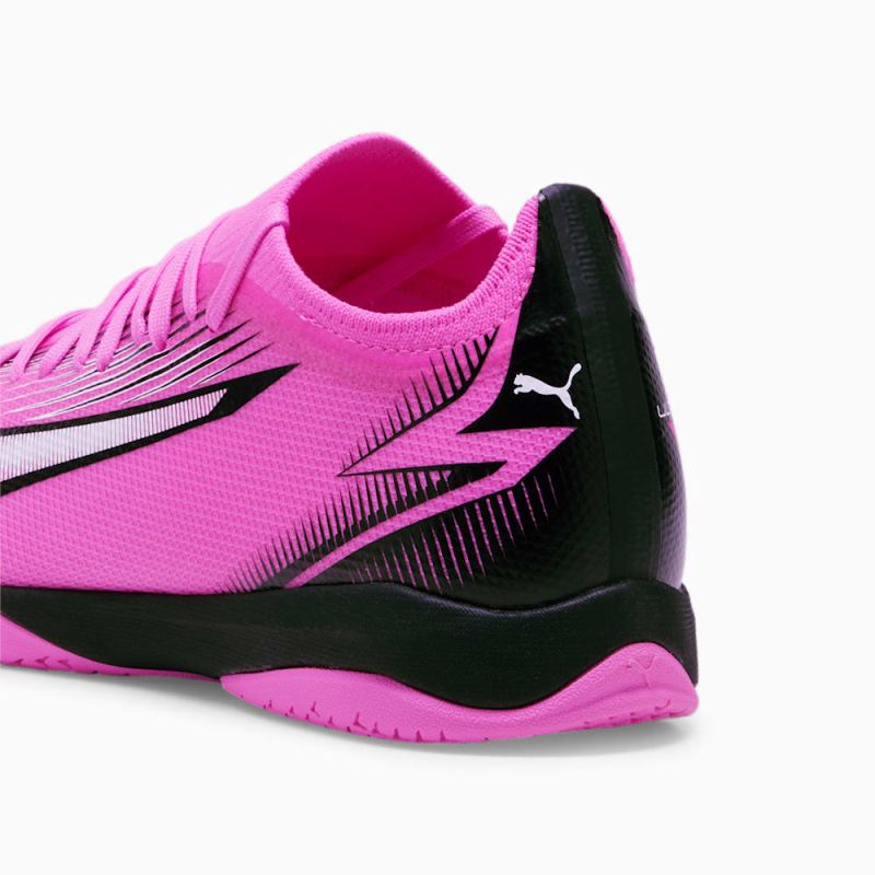 Puma | Men's ULTRA MATCH IT Soccer Cleats - Poison Pink-White-Black