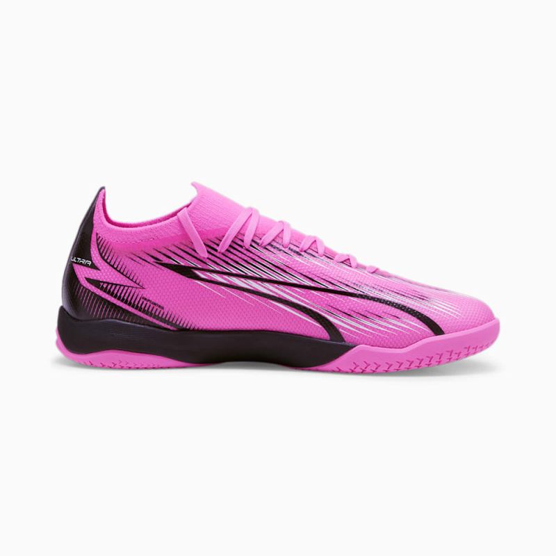 Puma | Men's ULTRA MATCH IT Soccer Cleats - Poison Pink-White-Black