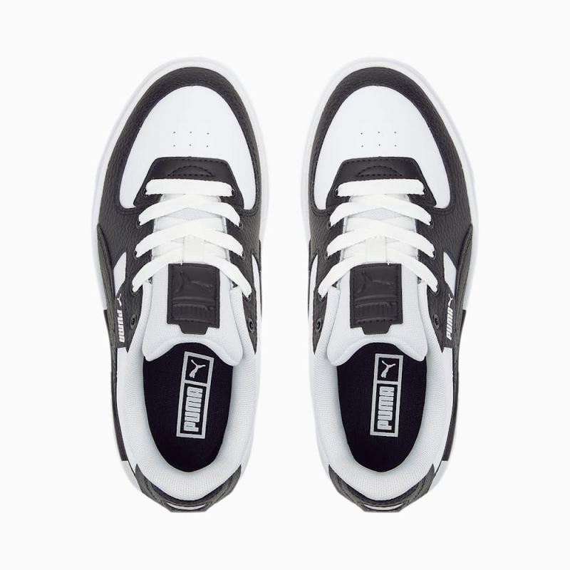 Puma | Girls Cali Dream Leather Big Kids Sneakers - White-Black