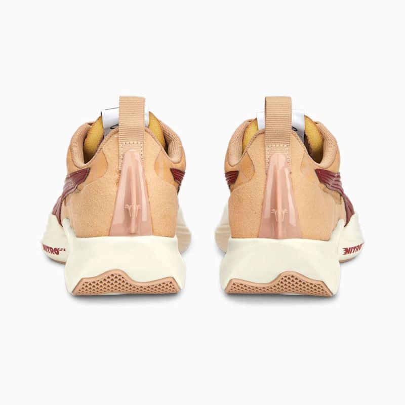 Puma | Women's x CIELE Fast-R NITRO Elite Running Shoes - Dusty Tan