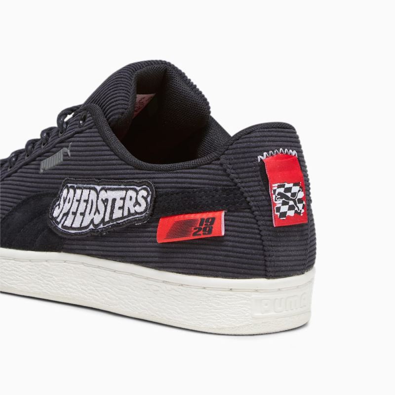Puma | Women's Scuderia Ferrari Clyde Garage Crews Sneakers - Black-Warm White