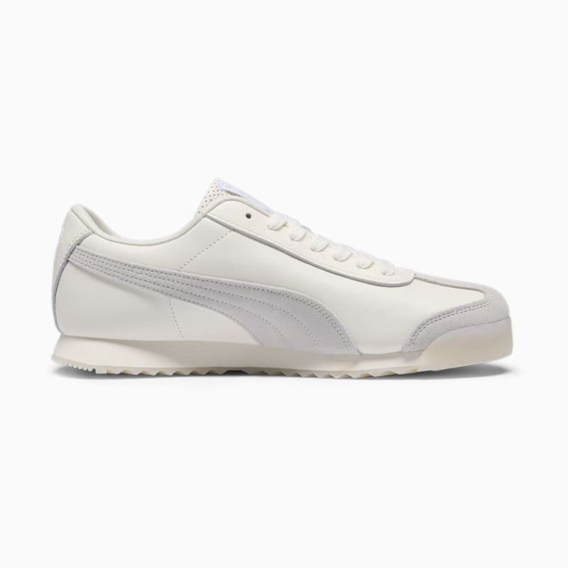 Puma | Women's Roma Classics Sneakers - Warm White-Sedate Gray-Gold