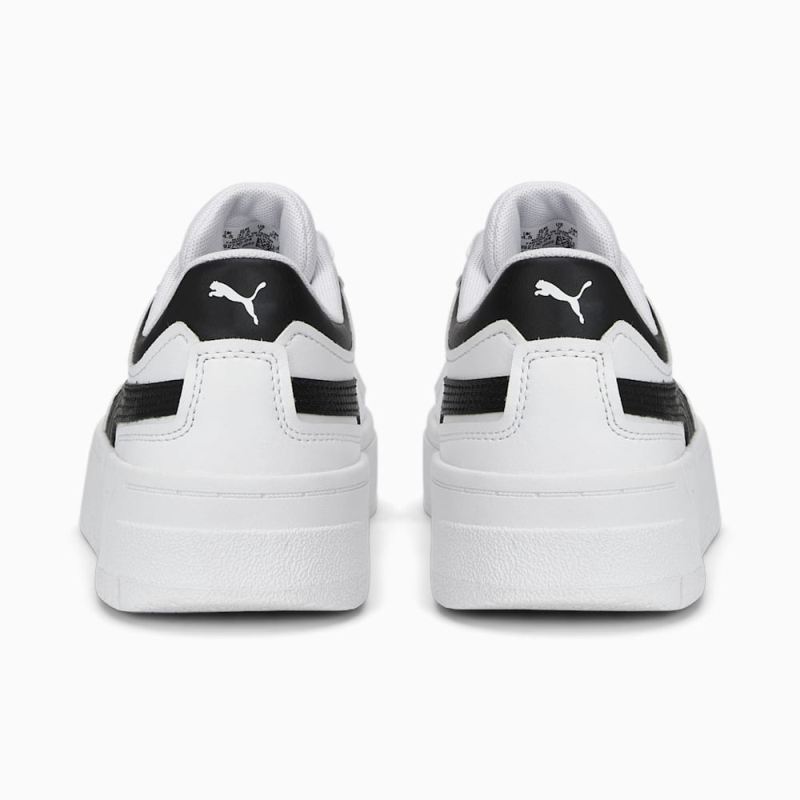 Puma | Women's Cali Dream West Coast Leather Sneakers - White-Black