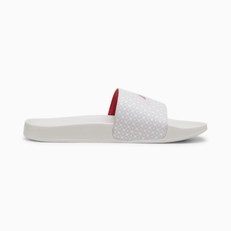 Puma | Men's x F1 Leadcat 2.0 Slides - White-Pop Red