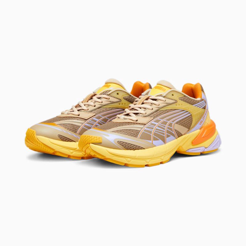 Puma | Women's Velophasis Multi Sneakers - Chocolate Chip-Flaxen