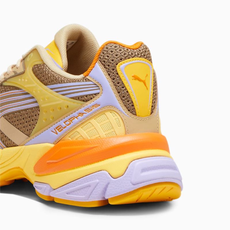 Puma | Women's Velophasis Multi Sneakers - Chocolate Chip-Flaxen