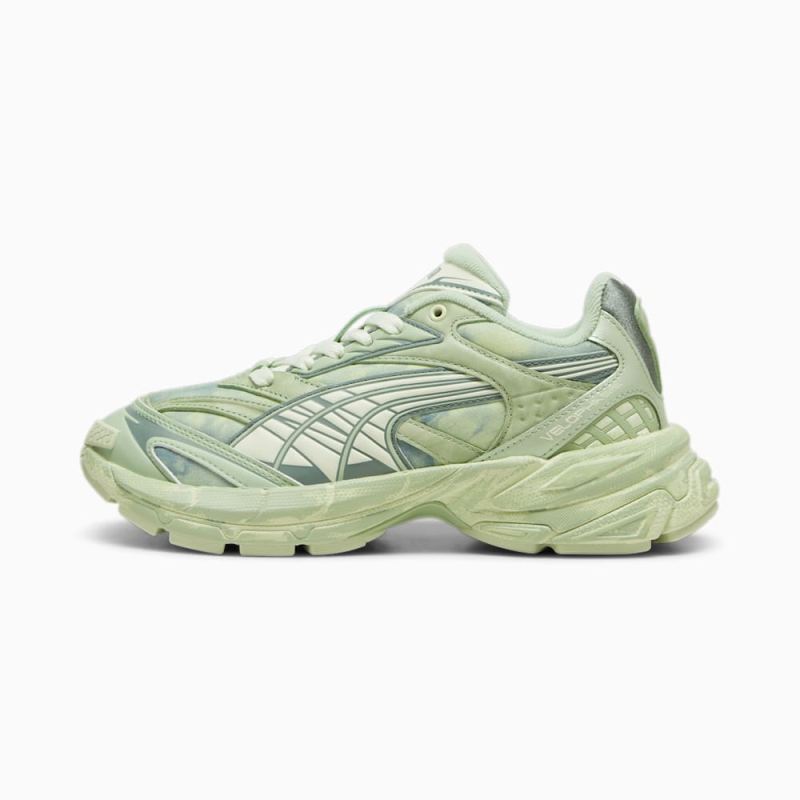 Puma | Women's Velophasis 'Retreat Yourself' Sneakers - Pure Green-Green Illusion