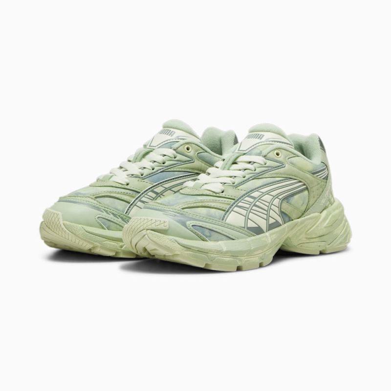 Puma | Women's Velophasis 'Retreat Yourself' Sneakers - Pure Green-Green Illusion
